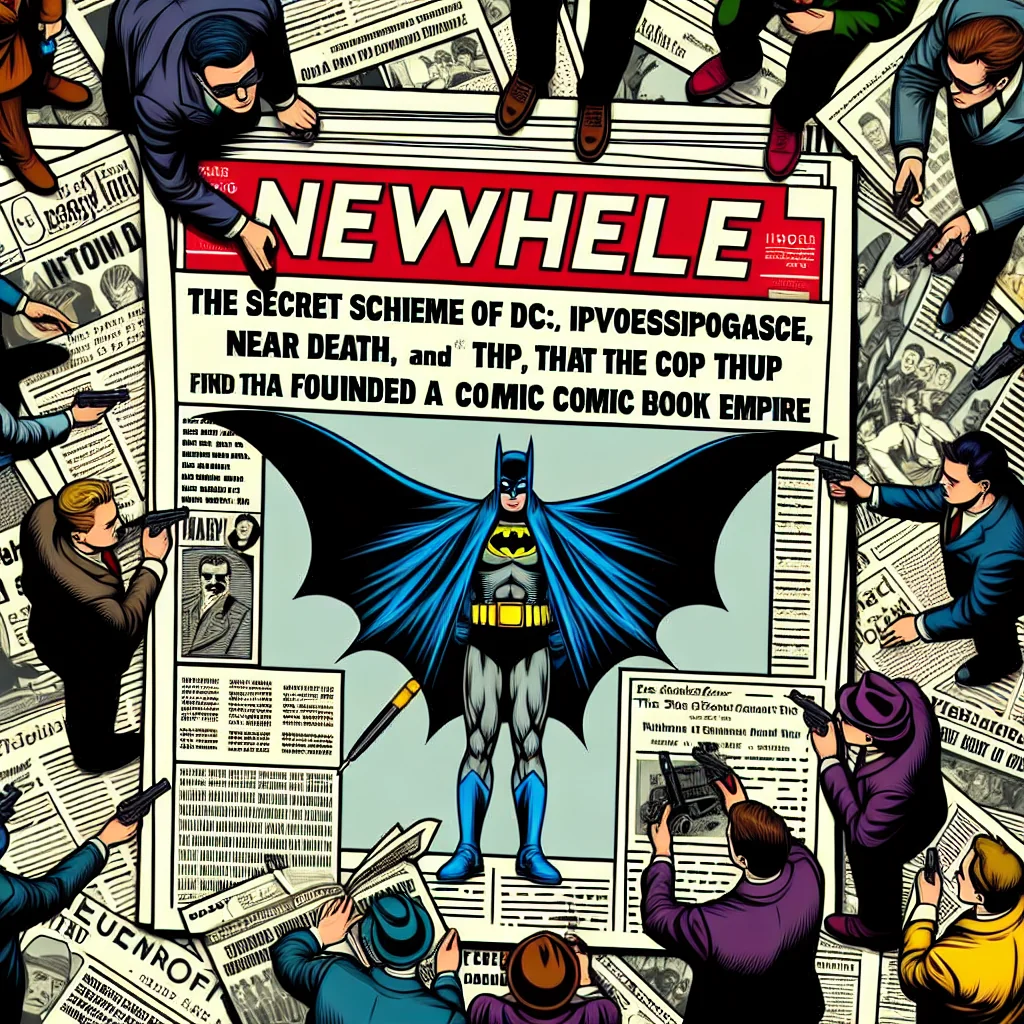 ## A Trama Secreta da DC: Espionagem, Quase Morte e o Golpe que Criou um Império dos Quadrinhos!
