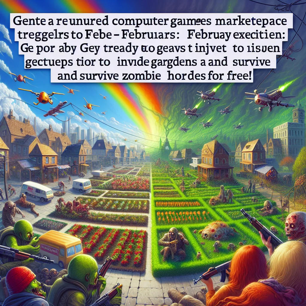 Epic Games Store Detona Fevereiro: Prepare-se para Invadir Jardins e Sobreviver a Hordas Zumbis Gratuitamente!
