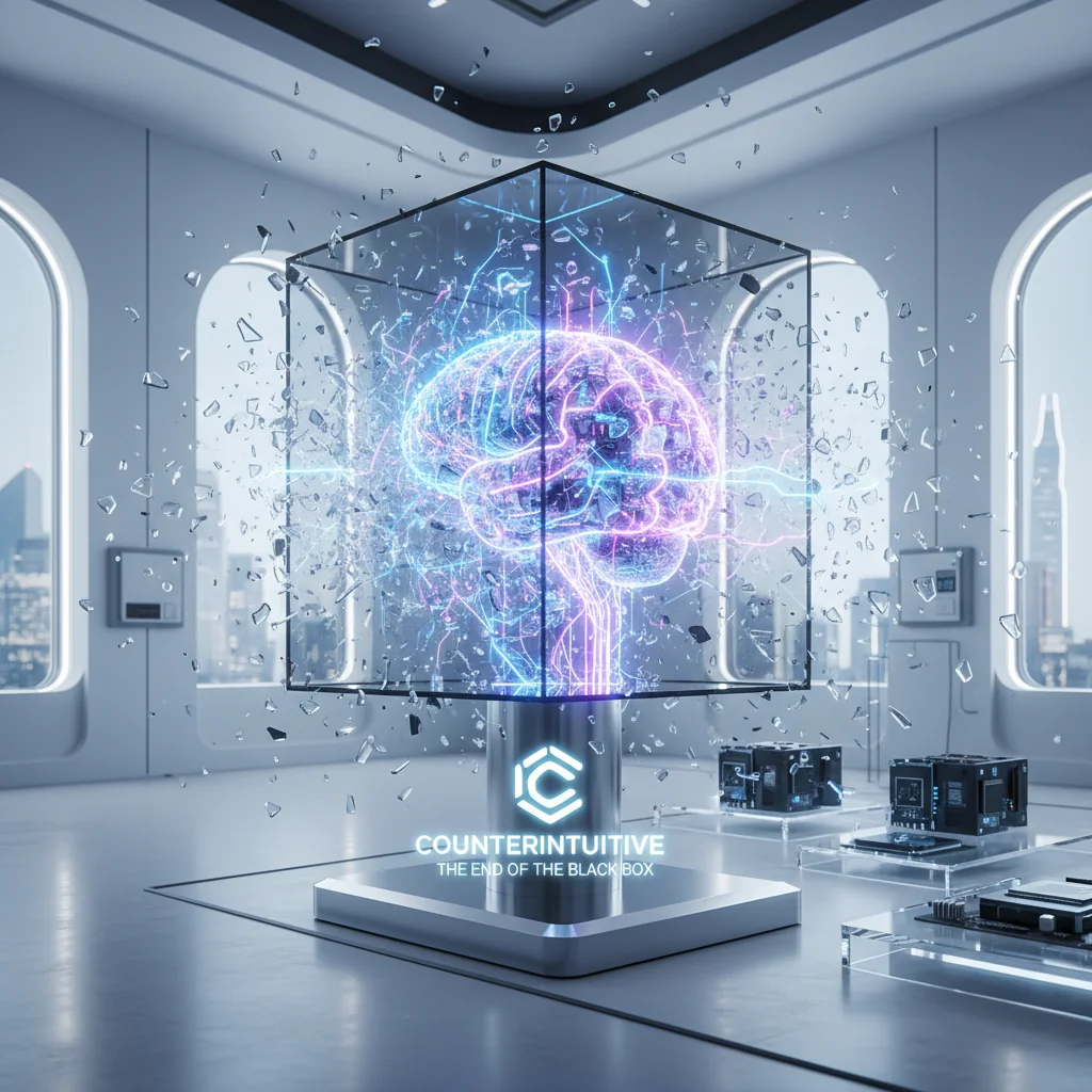 O Fim da 'Caixa Preta': Como a Counterintuitive Está Construindo a IA que Realmente Pensa