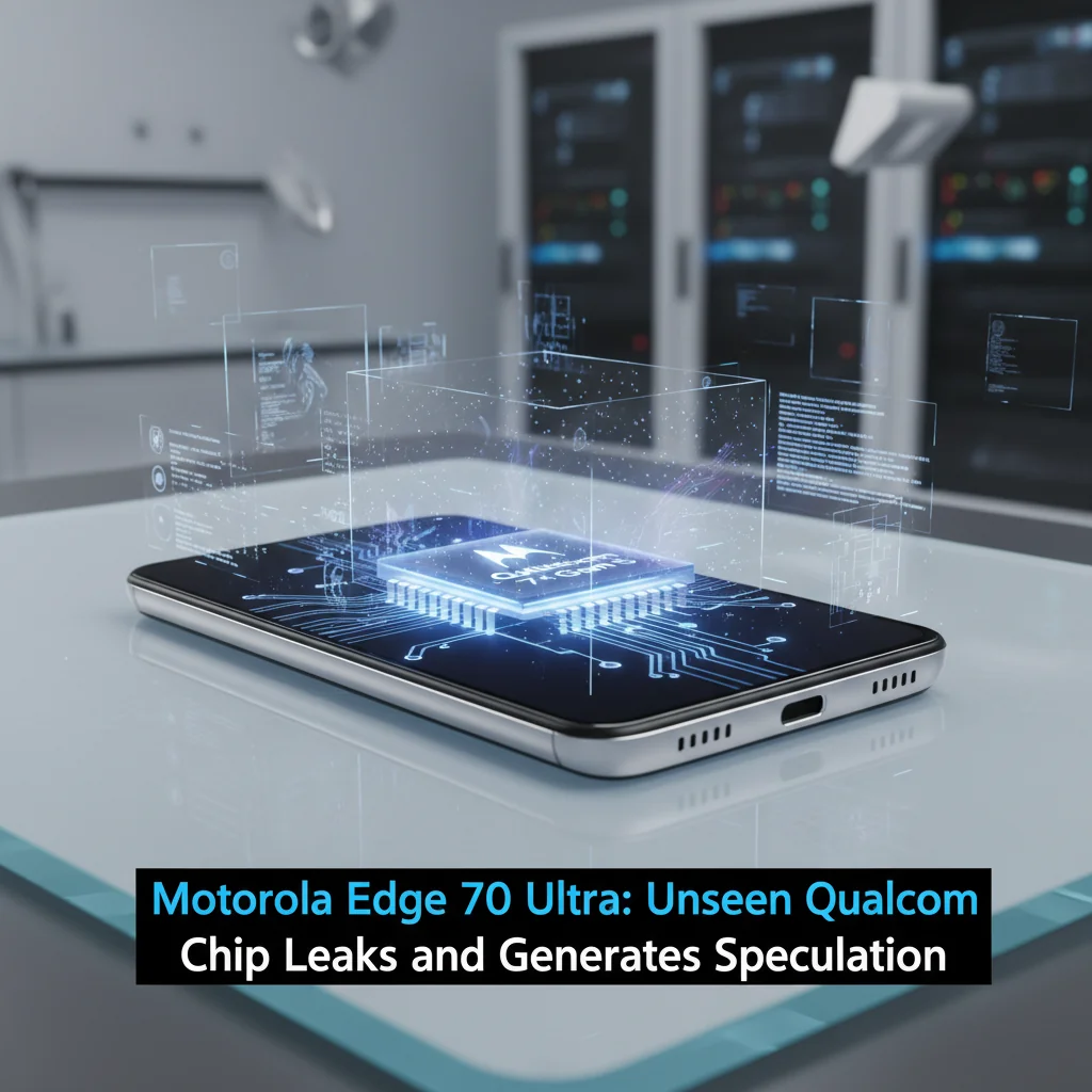 Motorola Edge 70 Ultra: Chip Inédito da Qualcomm Surge em Vazamento e Gera Especulações