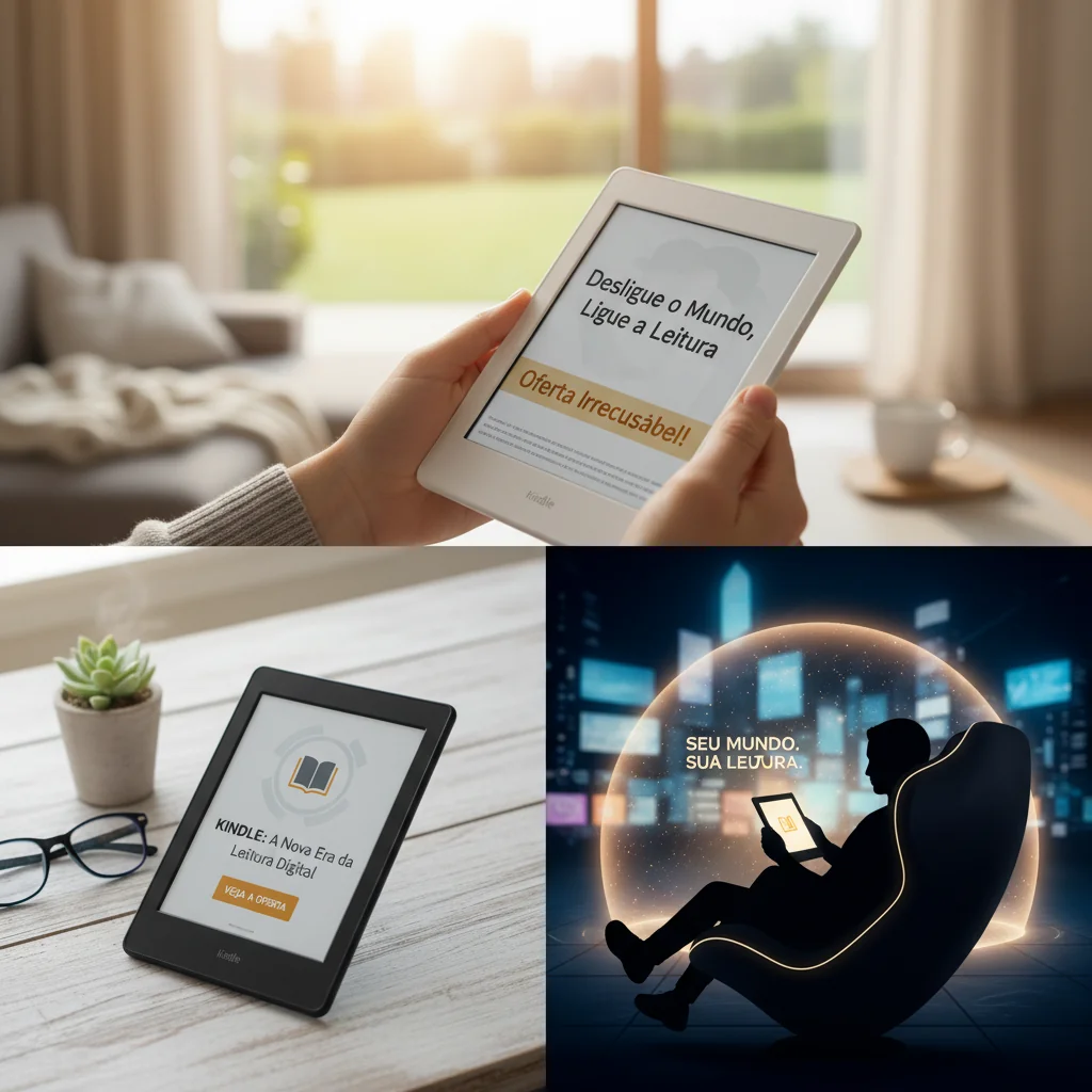 Desligue o Mundo, Ligue a Leitura: O Kindle Perfeito Chegou com Uma Oferta Irrecusável!