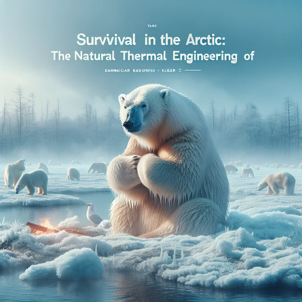 **Sobrevivência no Ártico: A Engenharia Térmica Natural dos Ursos Polares**