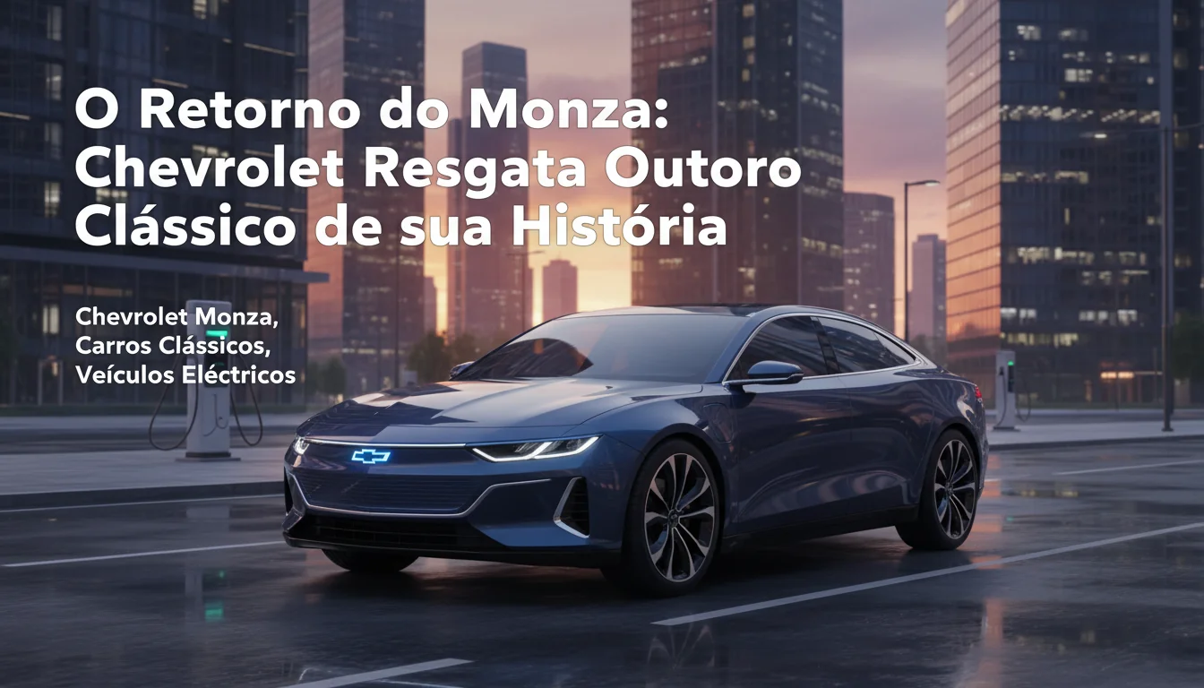 O Retorno do Monza: Chevrolet Resgata Outro Clássico de sua História