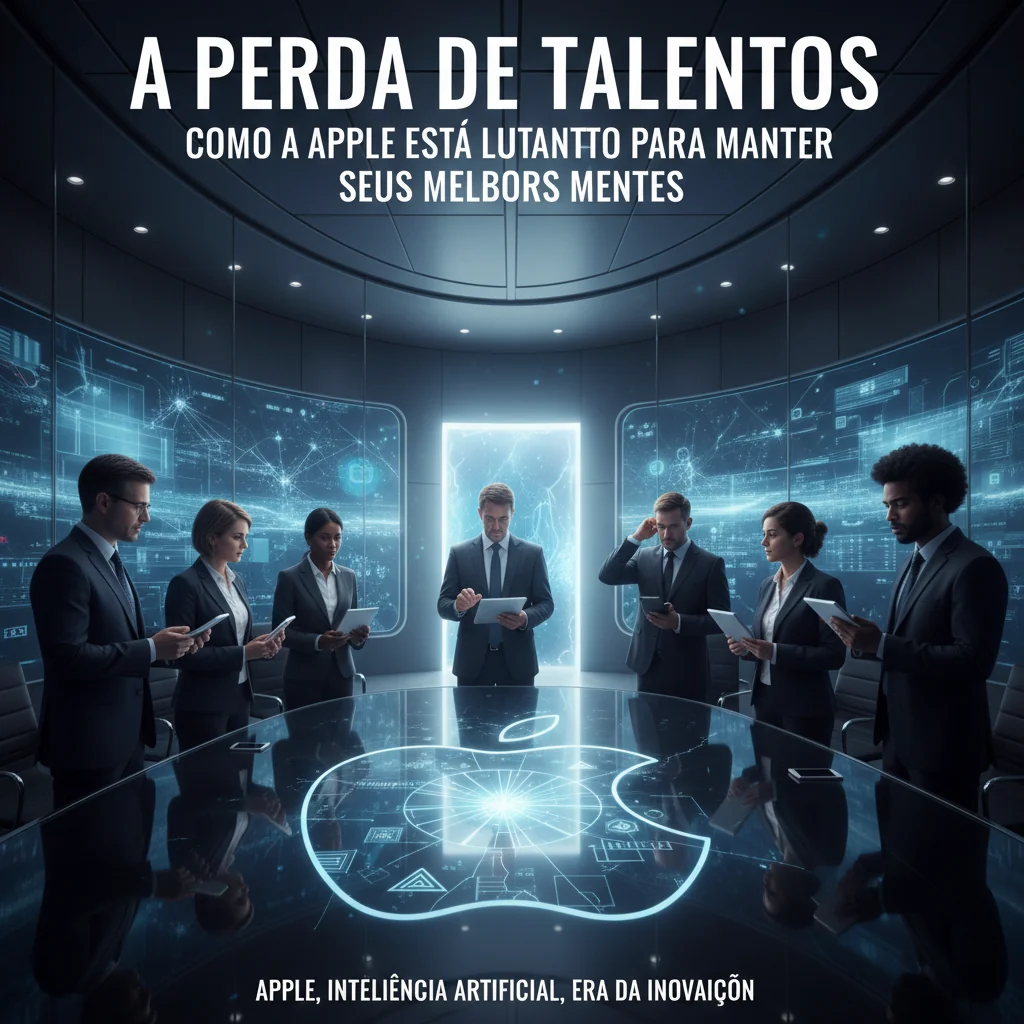 A Perda de Talentos: Como a Apple Está Lutando para Manter seus Melhores Mentes na Era da Inteligência Artificial