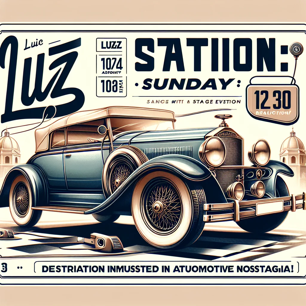 **Estação da Luz: Um Domingo Imerso na Nostalgia Automotiva!**
