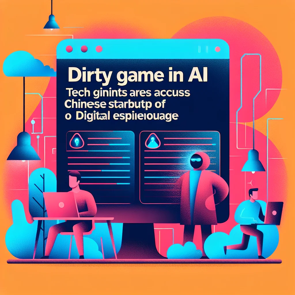 IA em Jogo Sujo: Gigantes da Tecnologia Acusam Startup Chinesa de Espionagem Digital
