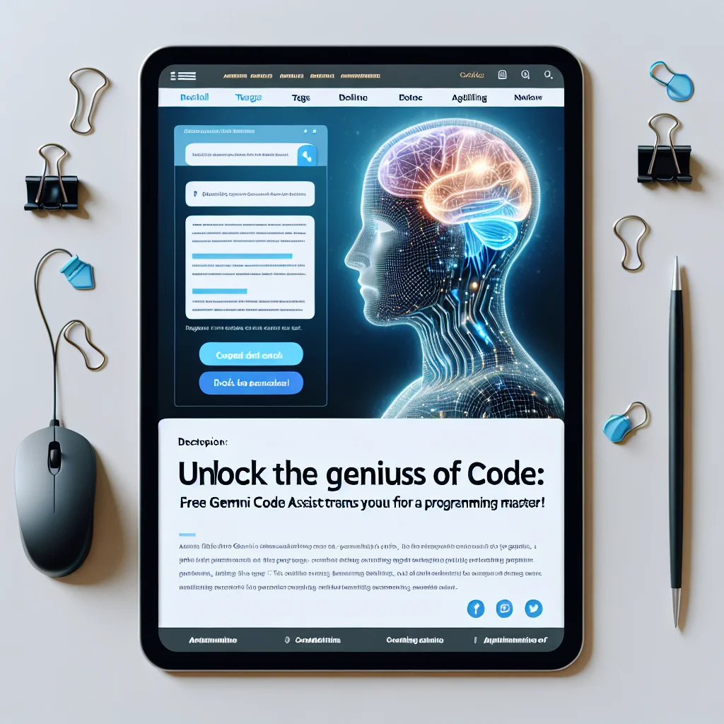 ## Desbloqueie o Gênio do Código: Gemini Code Assist Gratuito Transforma Você em um Mestre da Programação!
