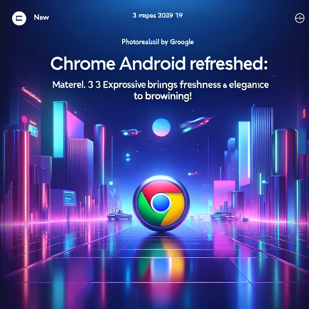 Chrome Android Repaginado: Material 3 Expressive Traz Frescor e Elegância à Navegação!
