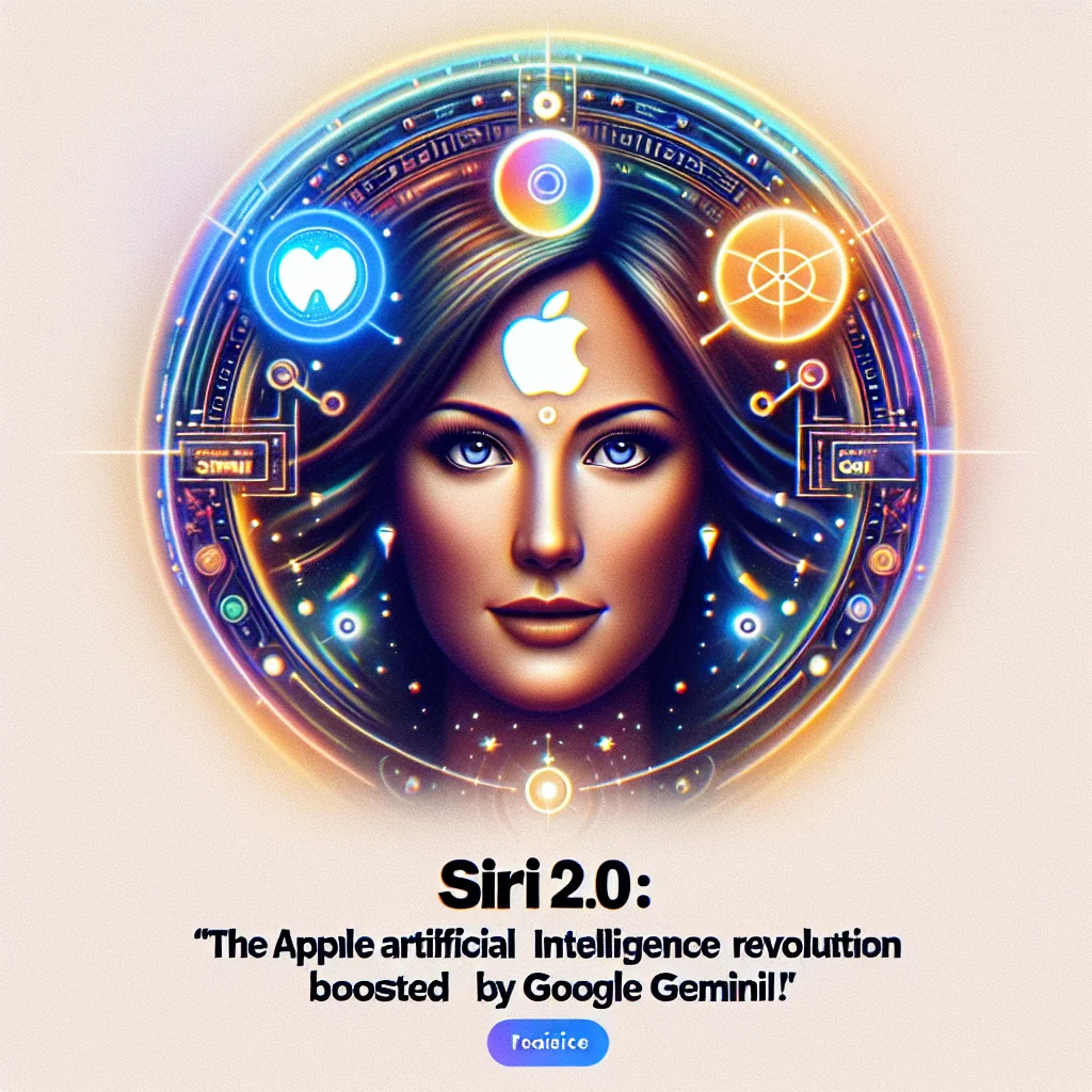 ## Siri 2.0: A Revolução da Inteligência Artificial da Apple Impulsionada pelo Google Gemini!

