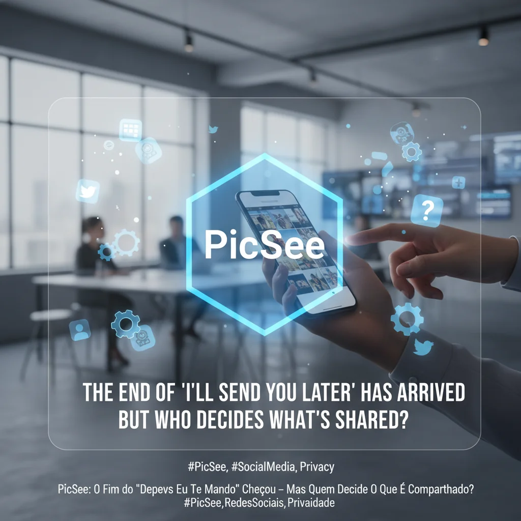 PicSee: O Fim do "Depois Eu Te Mando" Chegou – Mas Quem Decide o Que é Compartilhado?