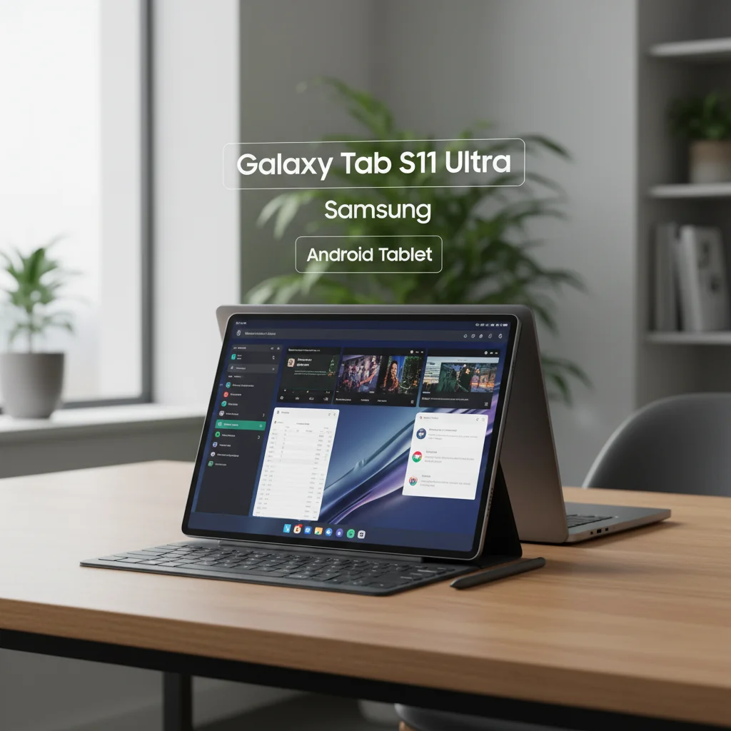 Galaxy Tab S11 Ultra: O Top de Linha da Samsung Que Tenta Desbancar Seu Notebook