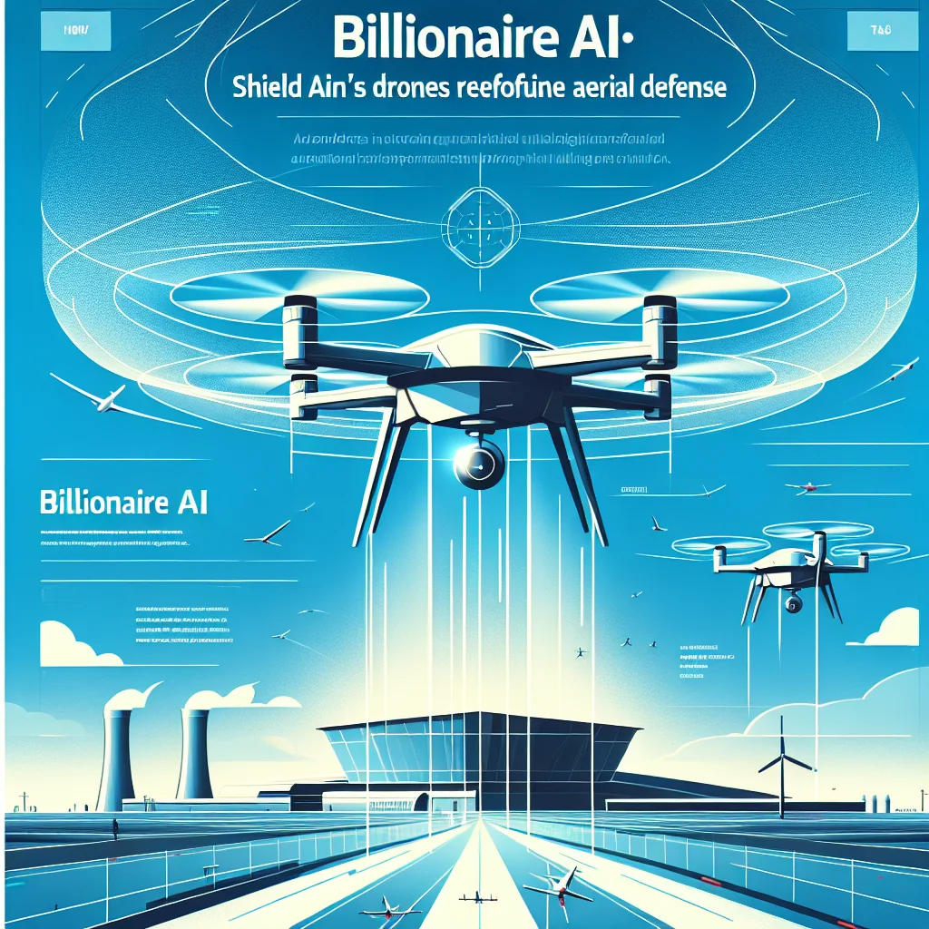 IA Bilionária: Drones Autônomos da Shield AI Redefinem a Defesa Aérea
