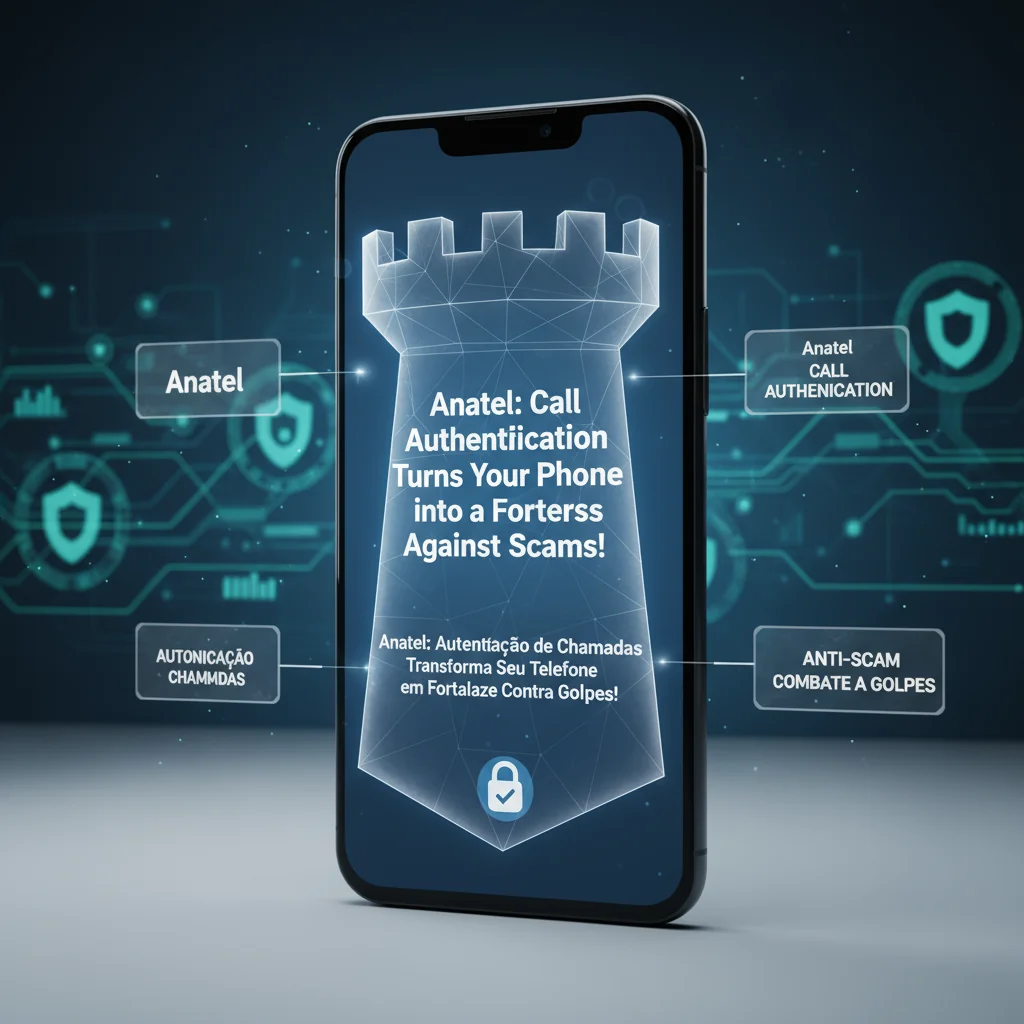 Anatel: Autenticação de Chamadas Transforma Seu Telefone em Fortaleza Contra Golpes!