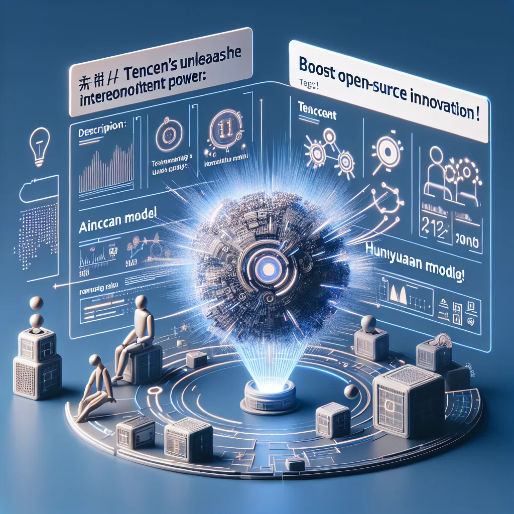 ## IA da Tencent Libera Poder Inédito: Modelos Hunyuan Turbinam a Inovação Open-Source!
