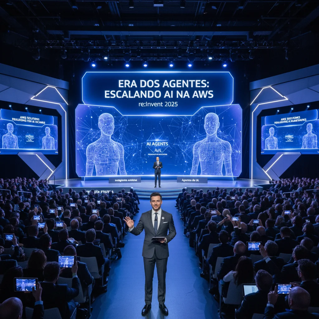Era dos Agentes: AWS Apresenta Soluções para Escalar a Inteligência Artificial no re:Invent 2025