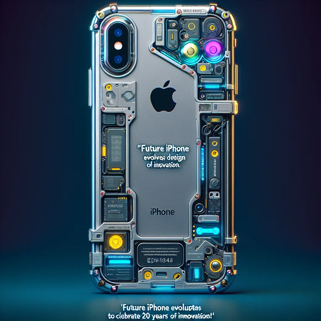 **iPhone do Futuro: Apple Revoluciona Design para Celebrar 20 Anos de Inovação!**
