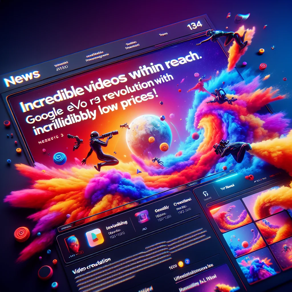 ## Vídeos Incríveis ao Alcance de Todos: Google Veo 3 Revoluciona a Criação com Preços Incrivelmente Baixos!
