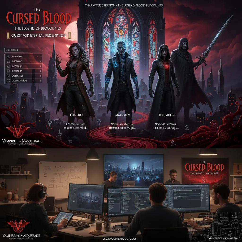 O Sangue Amaldiçoado: A Lenda de Bloodlines e a Busca Pela Redenção Eterna