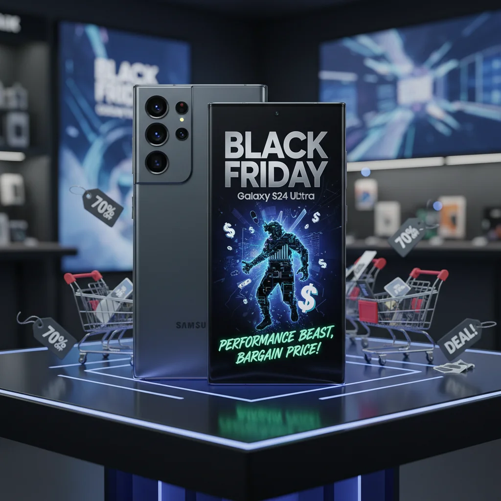 Black Friday: Galaxy S24 Ultra – O Monstro de Desempenho que Virou Pechincha!