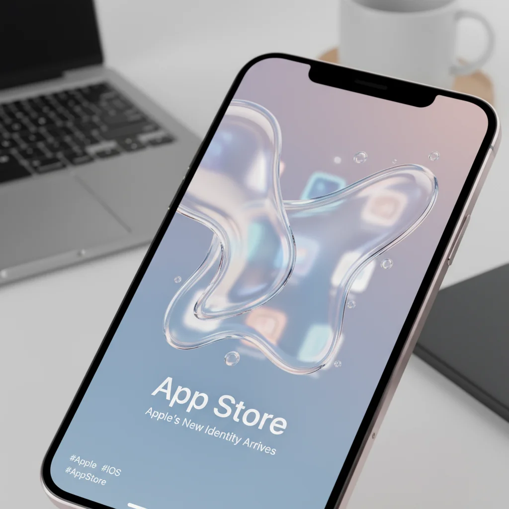 App Store Ganha Visual "Liquid Glass": A Nova Identidade da Apple Chega com Mudanças Sutis e Elegantes