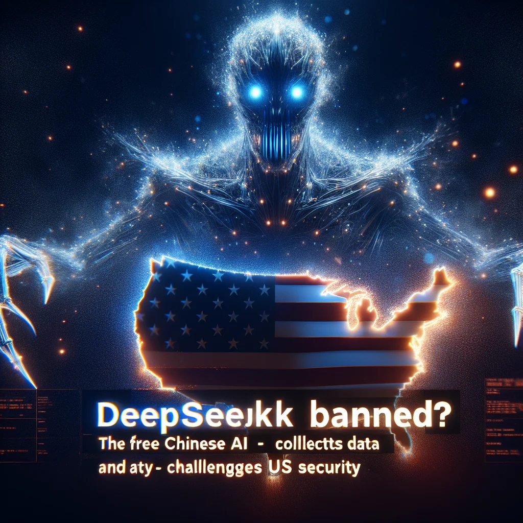 DeepSeek Banido? A IA Chinesa Gratuita Coleta Dados e Desafia a Segurança dos EUA
