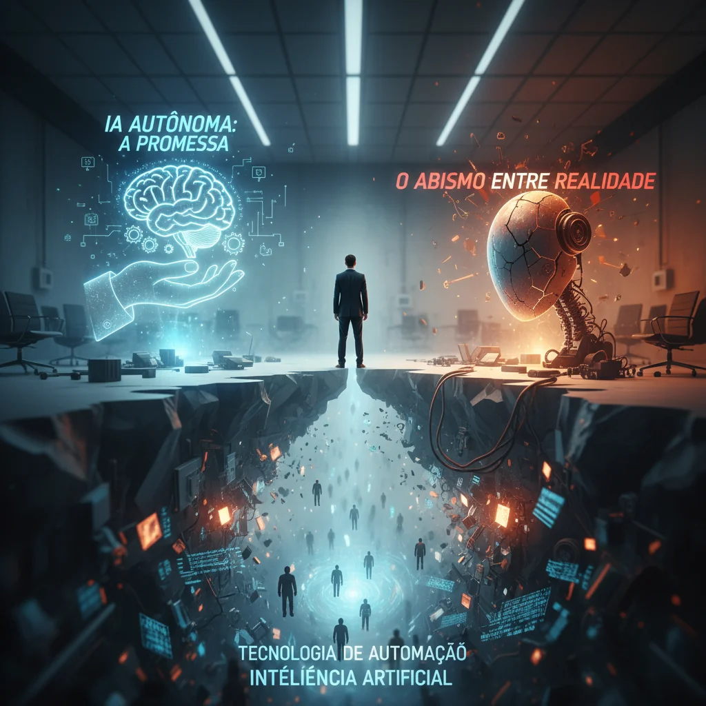 IA Autônoma: O Abismo Entre a Promessa e a Realidade no Mundo do Trabalho