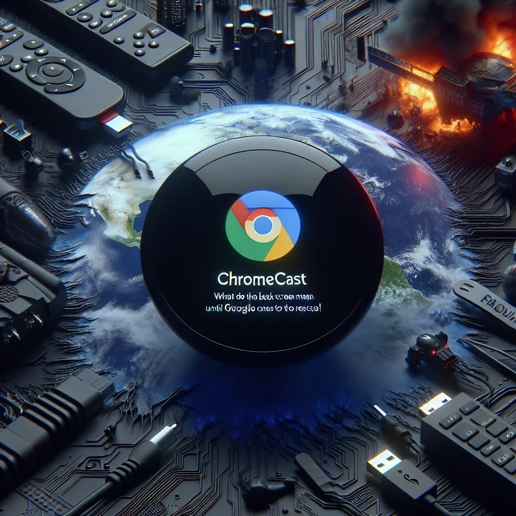 Chromecast Apocalipse: O Que A Tela Preta Significa e Como Sobreviver Até o Google Salvar o Dia!
