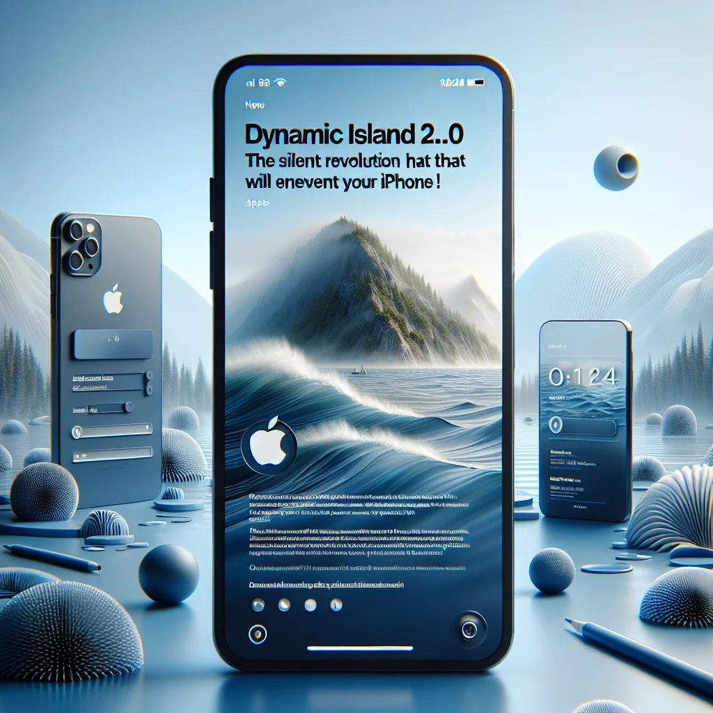 ## Ilha Dinâmica 2.0: A Revolução Silenciosa que Vai Reinventar seu iPhone!
