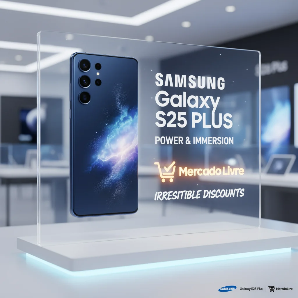 Galaxy S25 Plus: Potência e Imersão com Descontos Irresistíveis no Mercado Livre