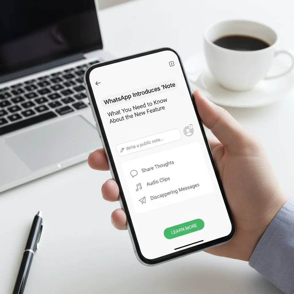 WhatsApp Introduz "Recado": O Que Você Precisa Saber Sobre a Nova Funcionalidade