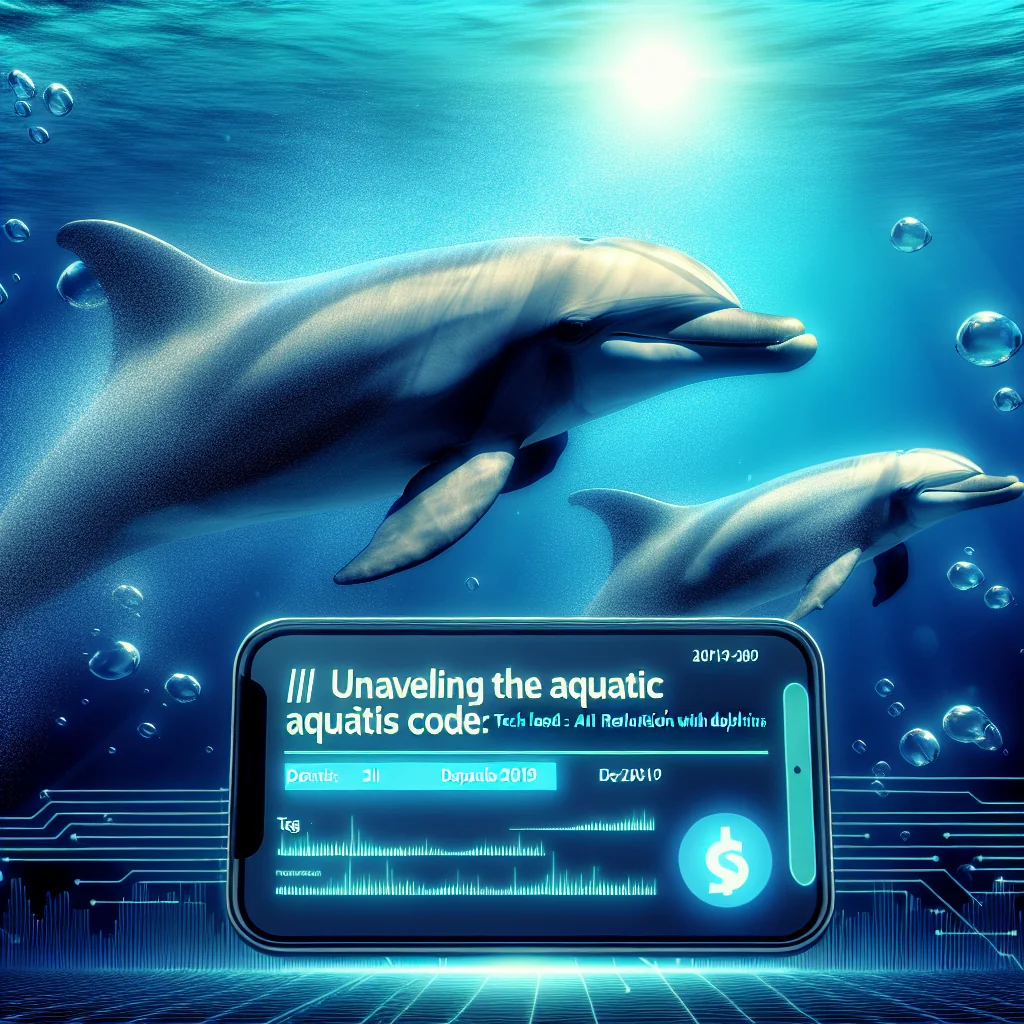 ## Desvendando o Código Aquático: Google Lidera a Revolução da IA para "Conversar" com Golfinhos
