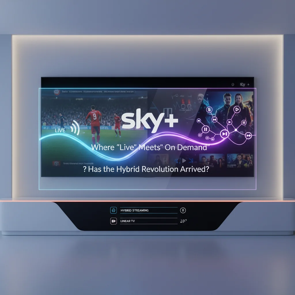 SKY+: O Streaming Onde o 'Ao Vivo' Encontra o 'Quando Quiser' – A Revolução Híbrida Chegou?