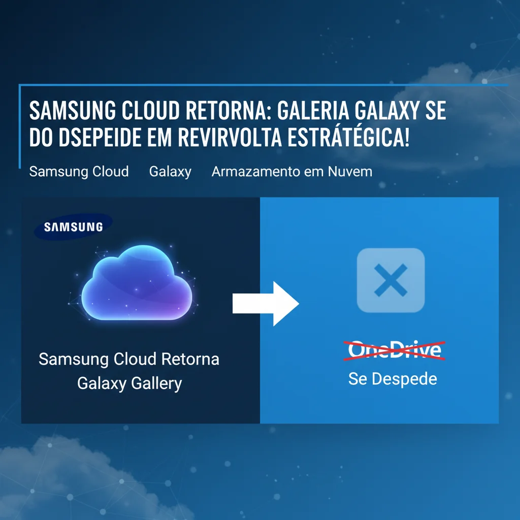Samsung Cloud Retorna: Galeria Galaxy se Despede do OneDrive em Reviravolta Estratégica!