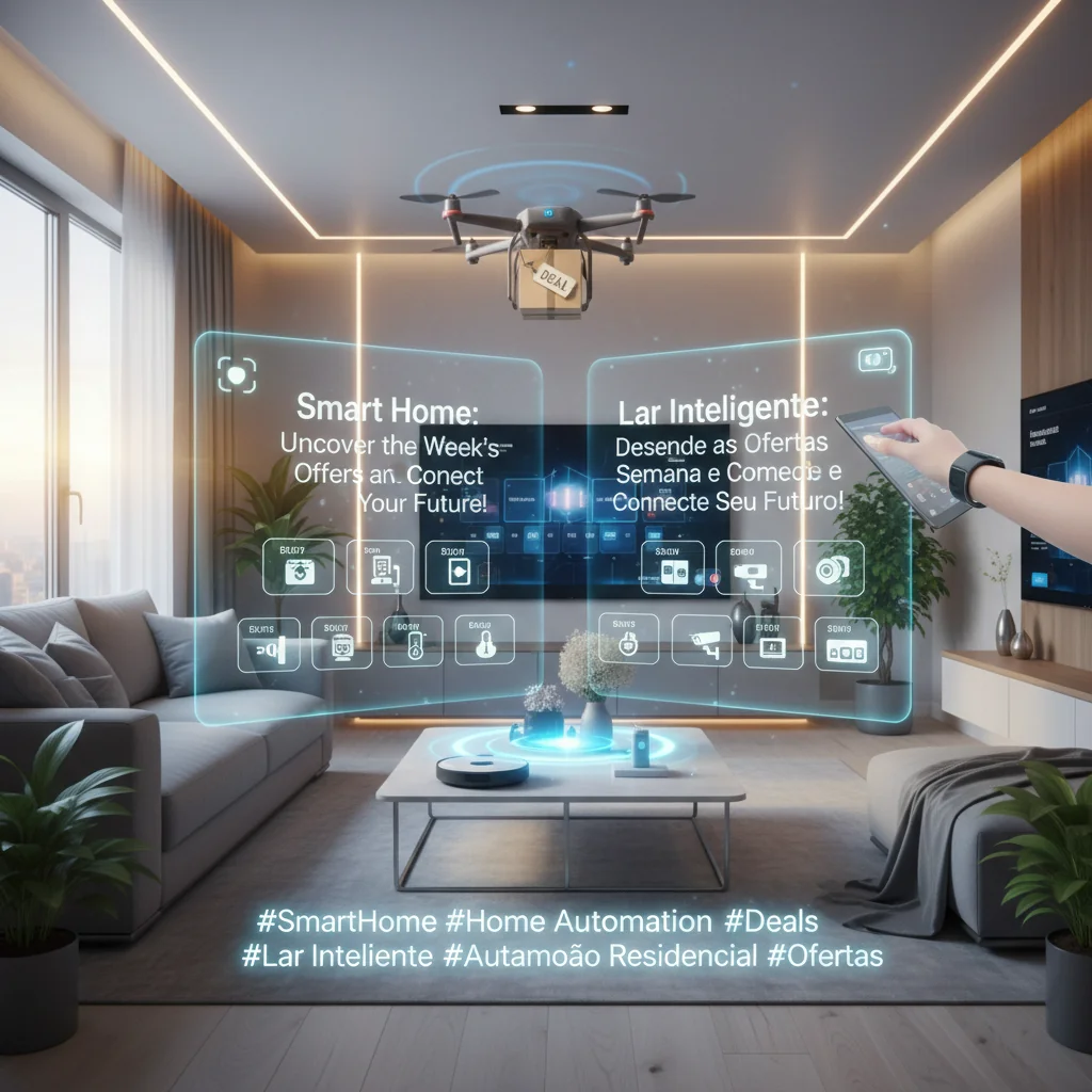 Lar Inteligente: Desvende as Ofertas da Semana e Conecte Seu Futuro!