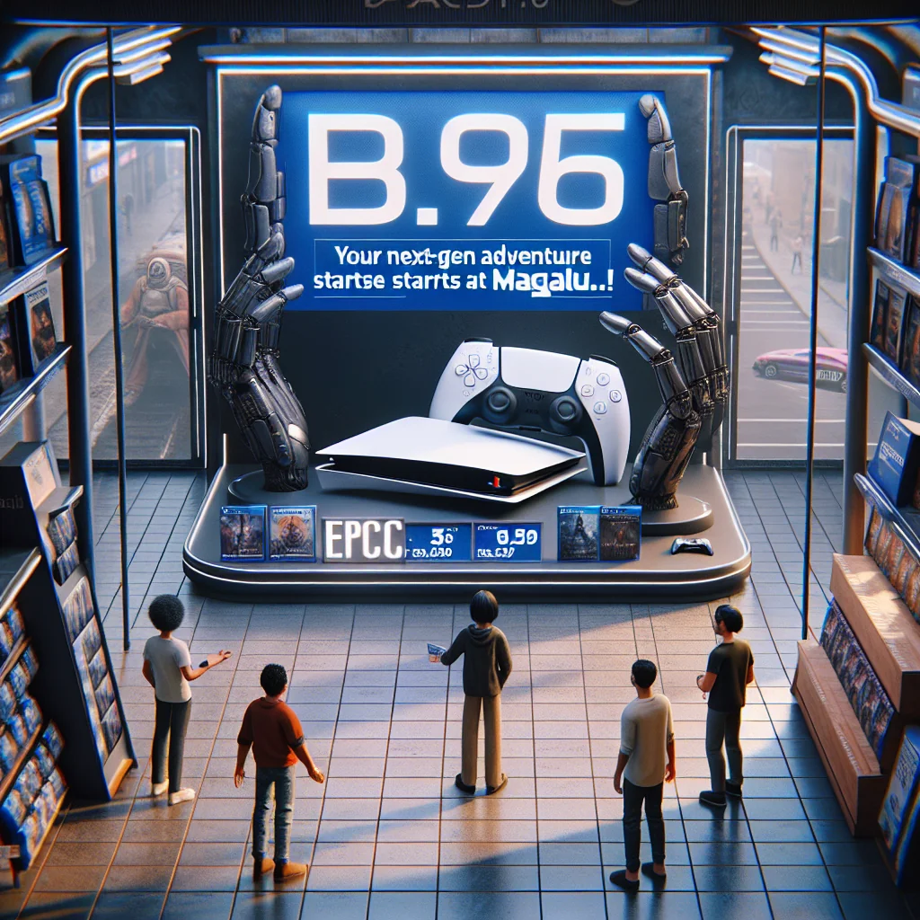 ## Desconto Épico no PS5: Sua Aventura Next-Gen Começa no Magalu!
