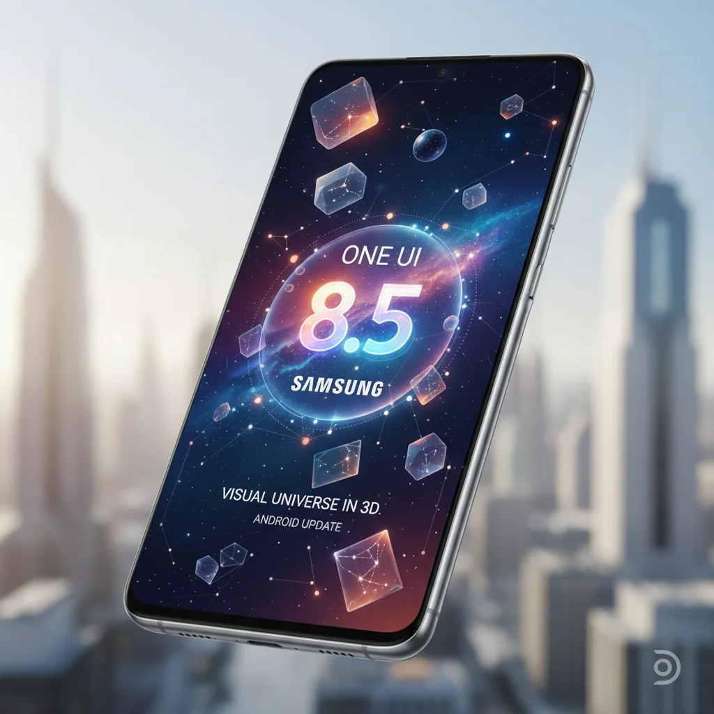 One UI 8.5: Samsung Desvenda um Universo Visual em 3D para o Seu Smartphone!