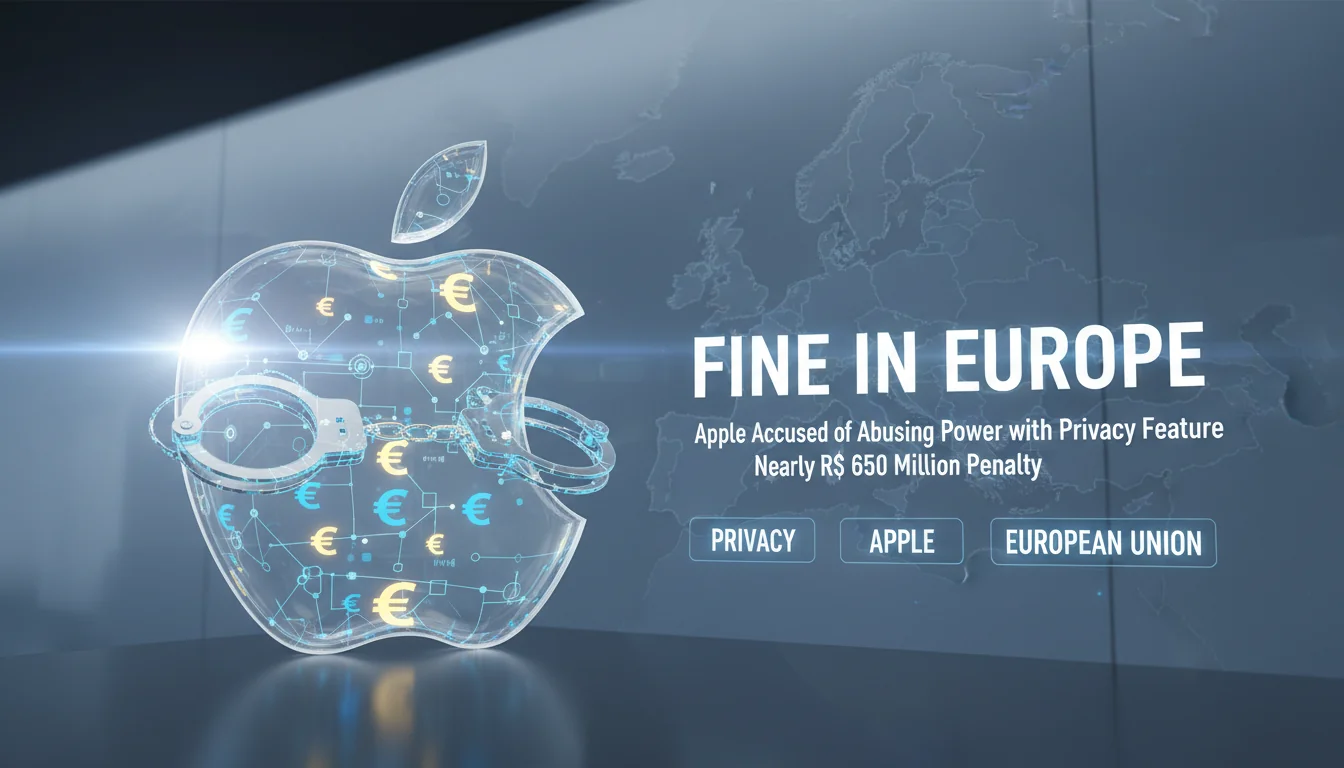 Multa na Europa: Apple é acusada de abusar do poder com recurso de privacidade e é multada em quase R$ 650 milhões