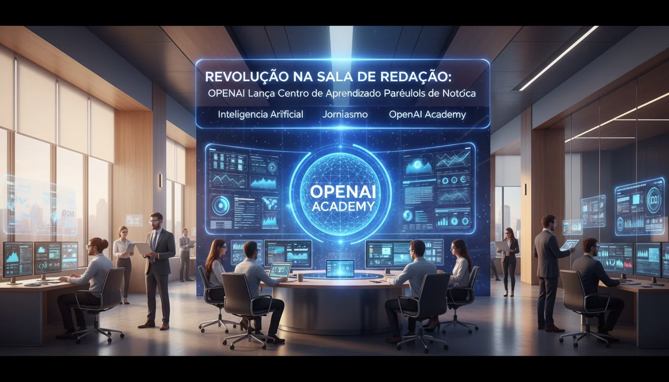 Revolução na Sala de Redação: OpenAI Lança Centro de Aprendizado para Veículos de Notícia