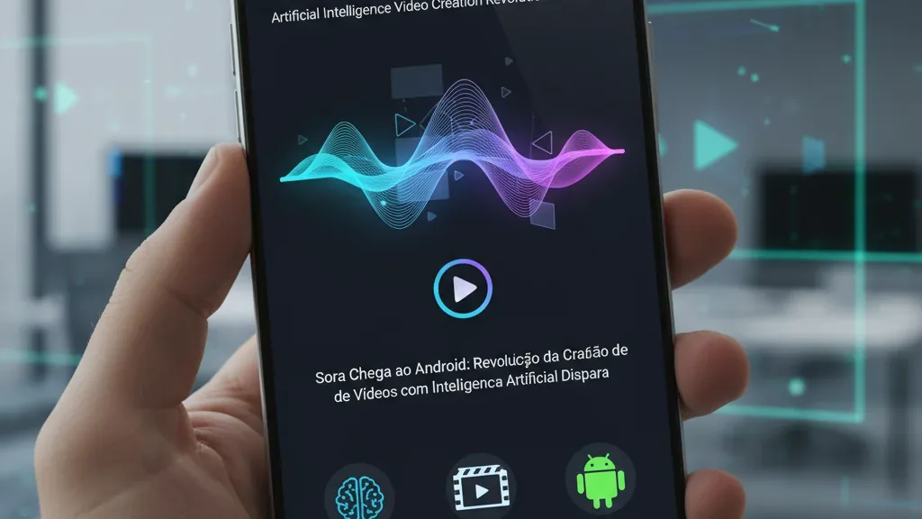 Sora Chega ao Android: Revolução da Criação de Vídeos com Inteligência Artificial Dispara