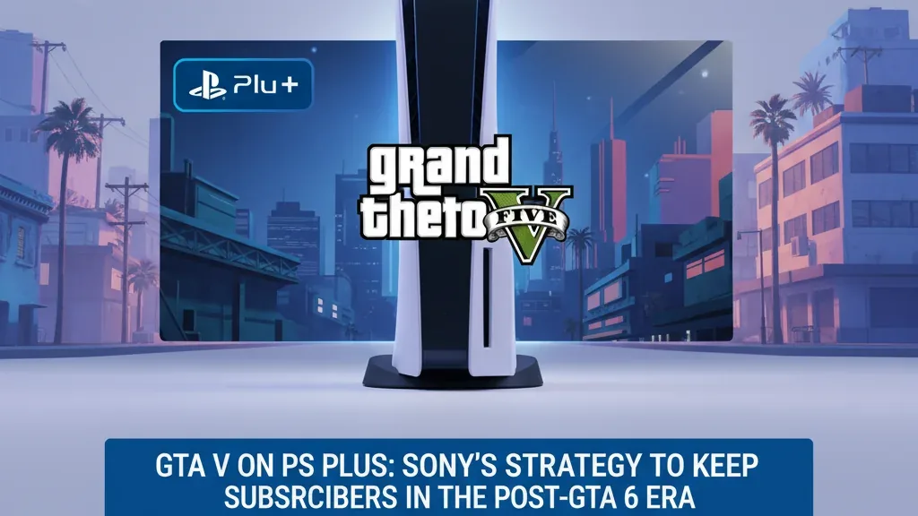 GTA V no PS Plus: A Estratégia da Sony para Segurar Assinantes na Era Pós-GTA 6