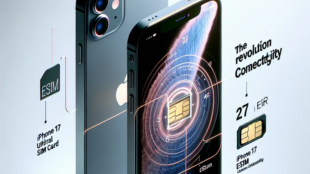 iPhone 17 Air Sem SIM Físico: A Revolução da Conectividade Ultrafina Chegou?