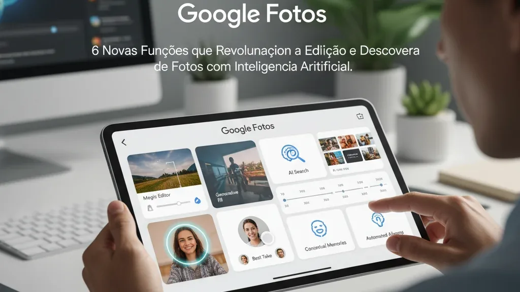 Google Fotos: 6 Novas Funções que Revolucionam a Edição e Descoberta de Fotos com Inteligência Artificial