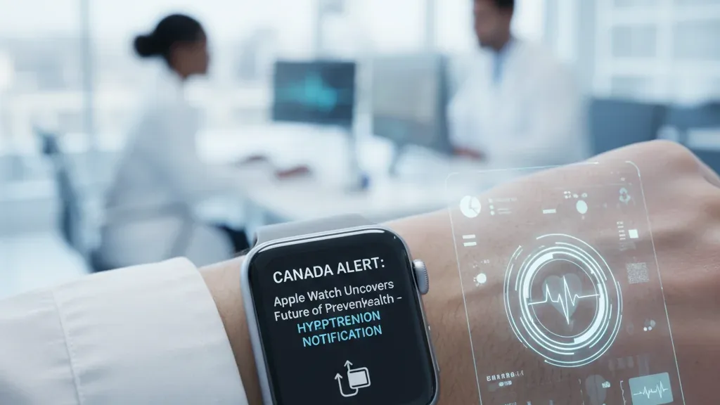 Canadá Alerta: Apple Watch Desvenda o Futuro da Saúde Preventiva com Notificações de Hipertensão