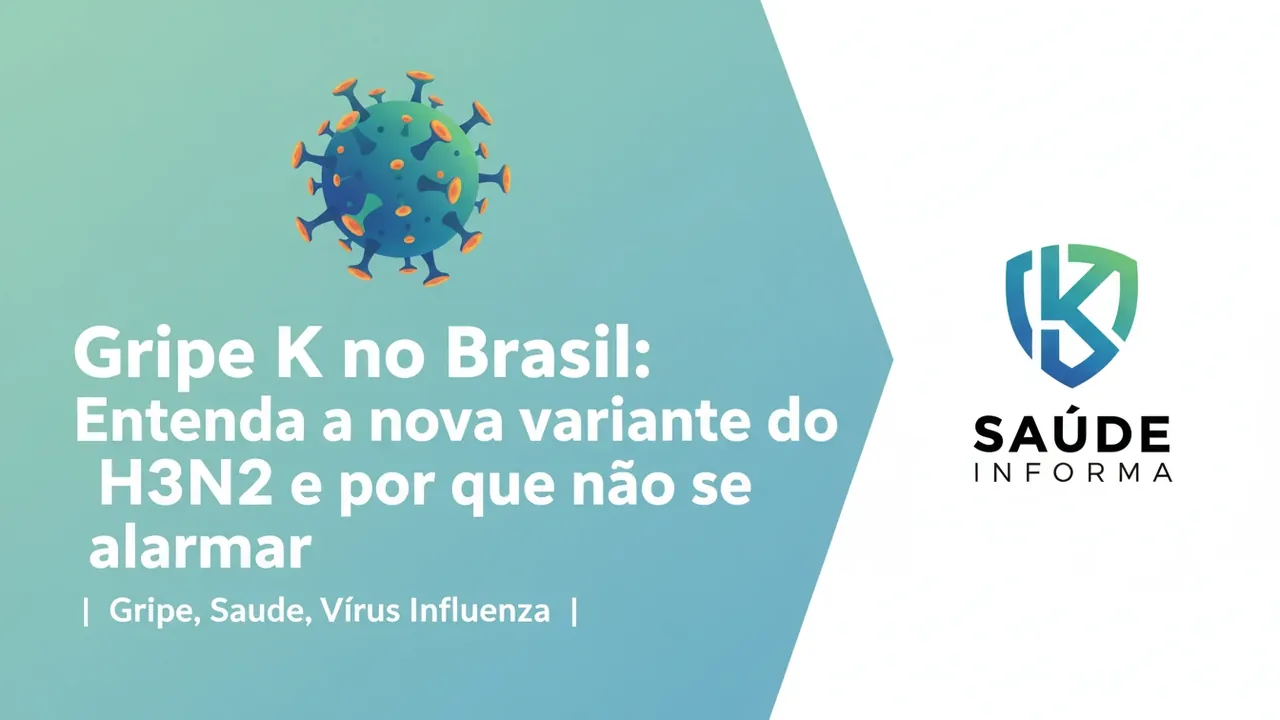 Gripe K no Brasil: Entenda a nova variante do H3N2 e por que não se alarmar