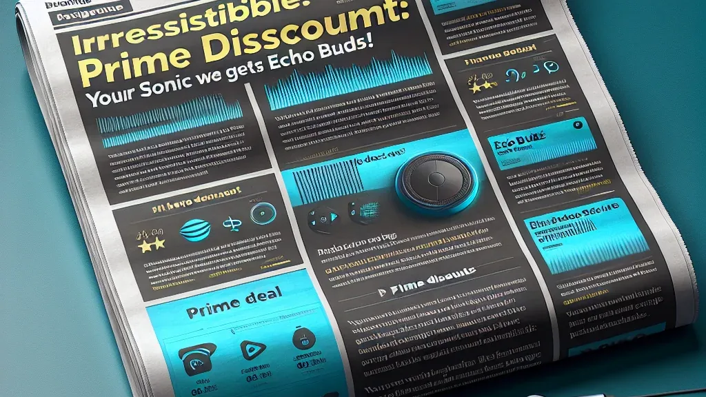 Desconto Prime Irresistível: Seu Mundo Sonoro Ganha Novos Fones Echo Buds!