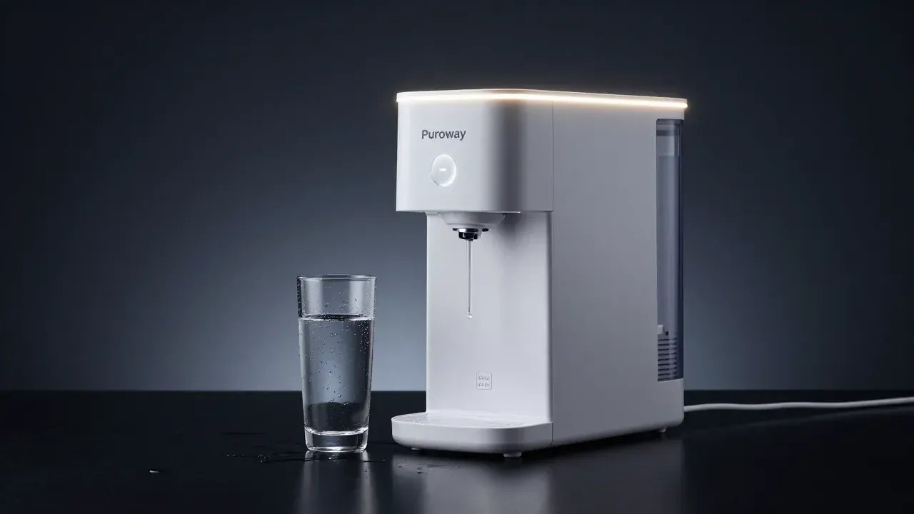 Do rio direto para o copo: conheça o Puroway, purificador elétrico que transforma água natural em potável com filtragem em 7 etapas por US$ 69