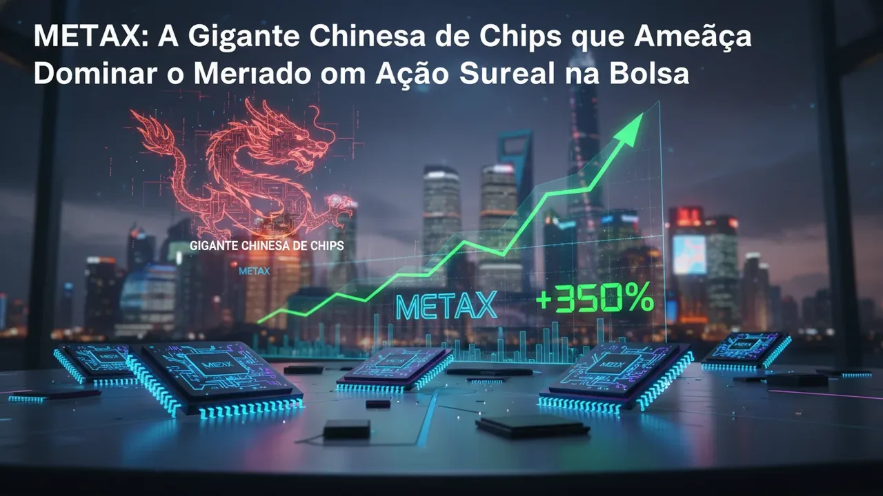 MetaX: A Gigante Chinesa de Chips que Ameaça Dominar o Mercado com Ação Surreal na Bolsa