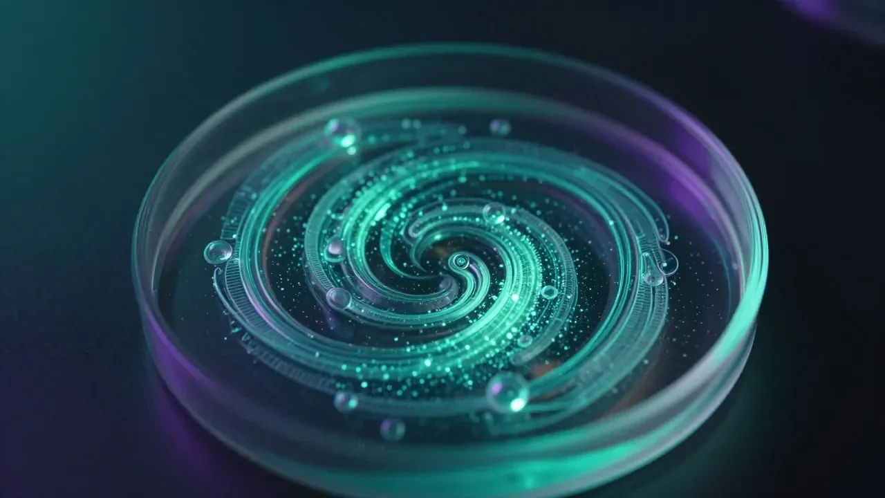 A Revolução dos Fluidos: Como Partículas em Líquido Estão Criando o Futuro da Computação Sem Elétrons
