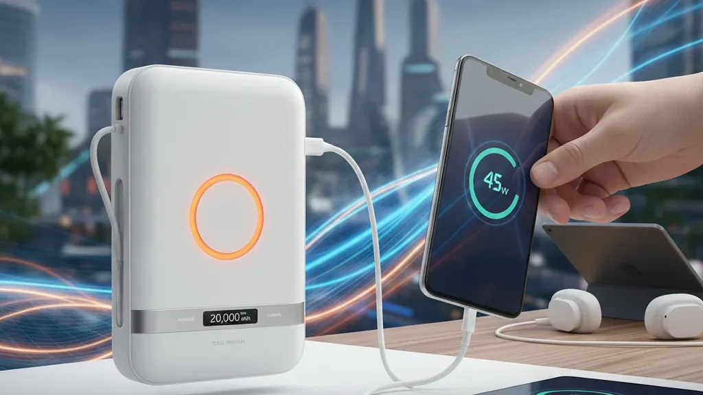realme: A Usina de Bolso Chegou! 20.000 mAh, 45W e USB-C Integrado Para Sua Liberdade Total!