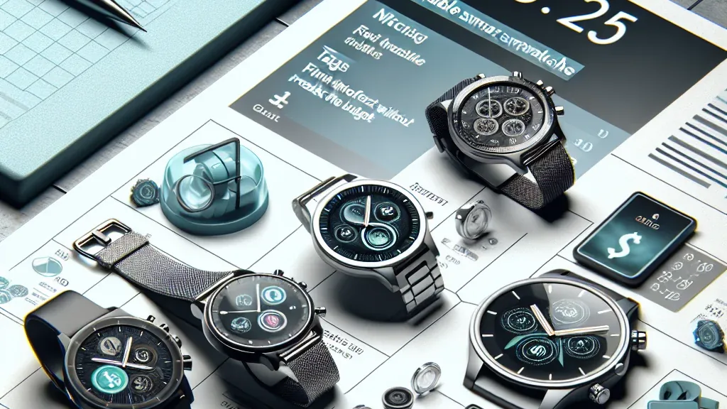 Smartwatches Acessíveis: Encontre o Modelo Perfeito Sem Estourar o Orçamento